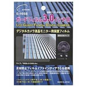 エツミ 液晶保護フィルム(3.0インチ専用) E-1658 エツミ 液晶保護フィルム(3.0インチ専用) E-1658