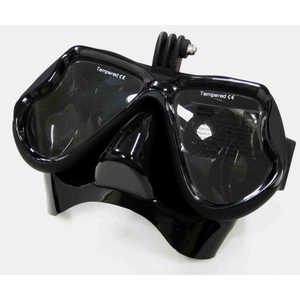 エツミ GoPro用アクションダイビングマスク ブラック E2219ダイビングマスク