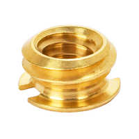 エツミ 止めネジアダプター Sサイズ(ネジ高5mm) 3/8インチメネジを1/4