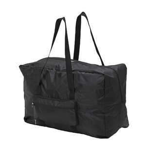 エツミ 折りたたみバッグ 100L ブラック E-3608