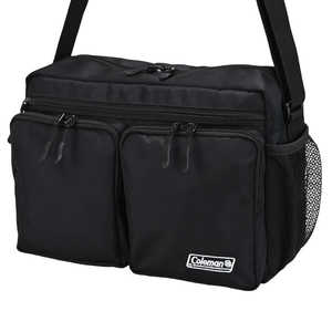 エツミ Coleman ショルダーバッグL ブラック CO-8782 エツミ Coleman ショルダーバッグL ブラック CO-8782