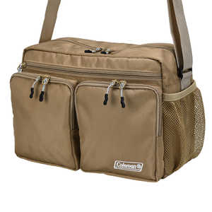 エツミ Coleman ショルダーバッグL ベージュ CO-8786 エツミ Coleman ショルダーバッグL ベージュ CO-8786