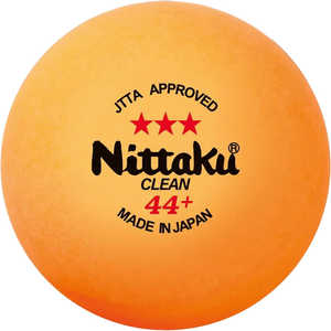 ニッタク 卓球用品 Nittaku ラージ 3スター クリーン 3個入 オレンジ NB1640 ニッタク 卓球用品 Nittaku ラージ 3スター クリーン 3個入 オレンジ NB1640