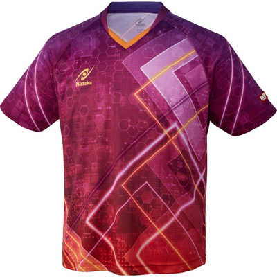 ニッタク 卓球用品 Nittaku ユニセックス ブライトネオンシャツ