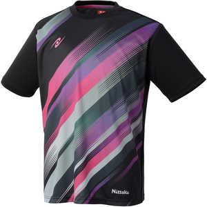 ニッタク 卓球用品 Nittaku ユニセックス フリートTシャツ ブラック SS NX2012 ニッタク 卓球用品 Nittaku ユニセックス フリートTシャツ ブラック SS NX2012