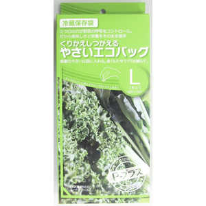 日本技研工業 くりかえしつかえるやさいエコバッグL YE-L クリカエシヤサイエコバッグLYEL