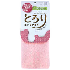 マーナ とろり ボディタオル ピンク