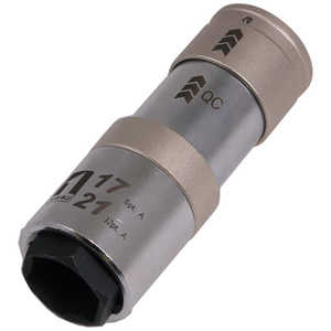 イチネンミツトモ ミツトモQCソケットダブル17/21mm6/12角 19842 イチネンミツトモ ミツトモQCソケットダブル17/21mm6/12角 19842