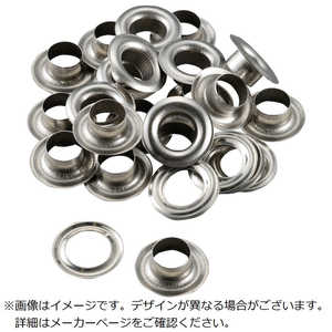 AGASJAPAN 両面ハトメ 10mm(＃25) ステンレス製 51314