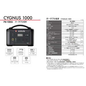 イチネンMTM MUSTTOOL (マストツール) ポータブル電源 88201  [1280Wh]  PB-1000A