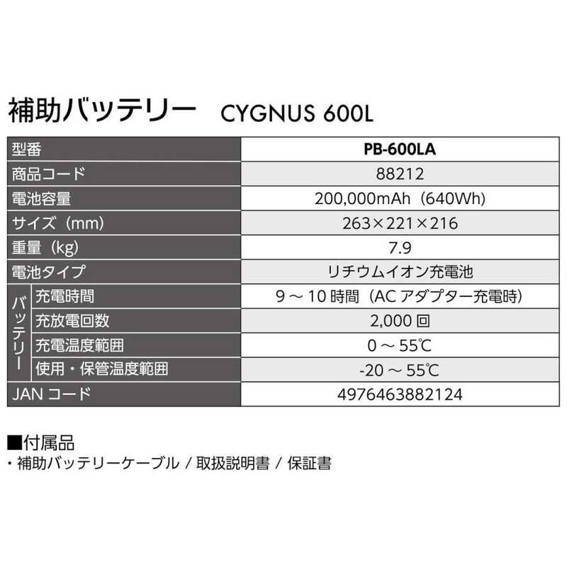 イチネンMTM イチネンMTM MUSTTOOL (マストツール) 補助バッテリー 88212 PB-600LA PB-600LA