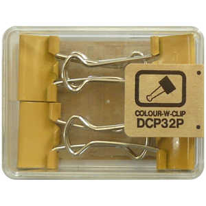 ベロス 小カラーWクリップ トウモロコシ黄 DCP32P ベロス 小カラーWクリップ トウモロコシ黄 DCP32P