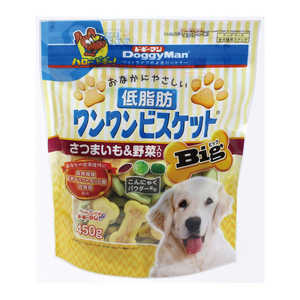 ドギーマン 低脂肪ワンワンビスケットBig いも野菜 450 ドギーマン 低脂肪ワンワンビスケットBig いも野菜 450