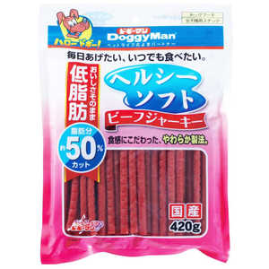 ドギーマン ヘルシーソフトビーフジャーキー 420g ドギーマン ヘルシーソフトビーフジャーキー 420g