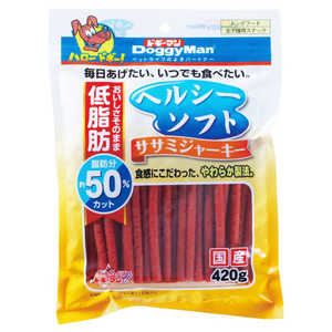 ドギーマン ヘルシーソフトササミジャーキー 420g ドギーマン ヘルシーソフトササミジャーキー 420g