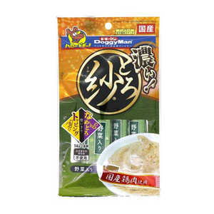 ドギーマン とろ紗野菜入り14g×4本 ドギーマン とろ紗野菜入り14g×4本