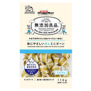 ドギーマン 無添加良品 体に優しいガムミニボーン110g ドギーマン 無添加良品 体に優しいガムミニボーン110g