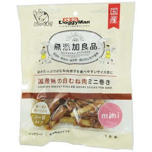 ドギーマン 無添加良品 国産鶏の白むね肉ミニ巻き 18本 ドギーマン 無添加良品 国産鶏の白むね肉ミニ巻き 18本