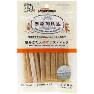 ドギーマンハヤシ 無添加良品 噛みごたえ牛すじスティック 100g (標準20本) ドギーマンハヤシ 無添加良品 噛みごたえ牛すじスティック 100g (標準20本)