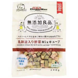 ドギーマン 無添加良品 乳酸菌入り野菜Mixキューブ 240g ドギーマン 無添加良品 乳酸菌入り野菜Mixキューブ 240g