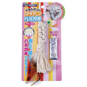 ドギーマン にゃんデント コットンでハミガキ スティック ドギーマン にゃんデント コットンでハミガキ スティック