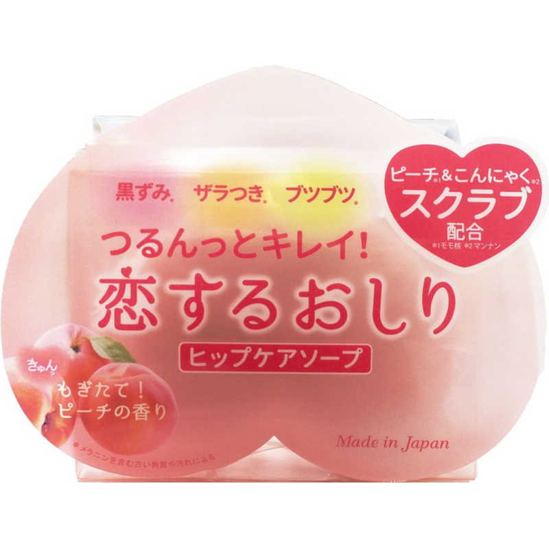 ペリカン石鹸 恋するおしり ヒップケアソープ (80g) 〔ボディソープ(固形石鹸)〕 の通販 | カテゴリ：日用品・化粧品・医薬品 | ペリカン石鹸  家電通販のコジマネット - 全品代引き手数料無料