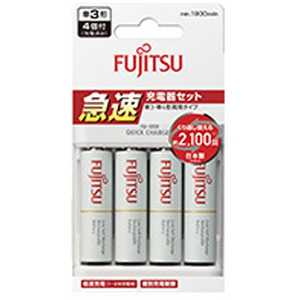 富士通 FUJITSU 単3形・単4形兼用急速充電タイプ 充電器 充電器セット(単3形充電式電池 スタンダードタイプ4本付) FCT344FXJSTFX 富士通 FUJITSU 単3形・単4形兼用急速充電タイプ 充電器 充電器セット(単3形充電式電池 スタンダードタイプ4本付) FCT344FXJSTFX