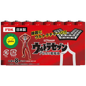 FDK アルカリ単4(8個パック)ウルトラセブン LR03UL8S