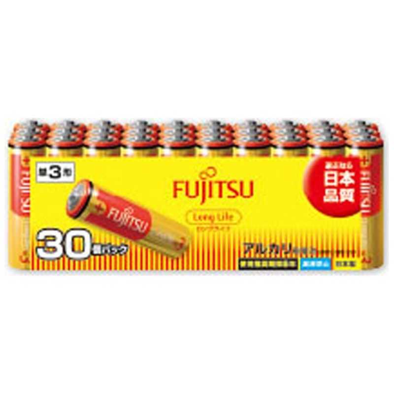 富士通　FUJITSU 富士通　FUJITSU ｢単3形乾電池｣30本 アルカリ乾電池｢ロングライフ｣ LR6FL(30S) LR6FL(30S)