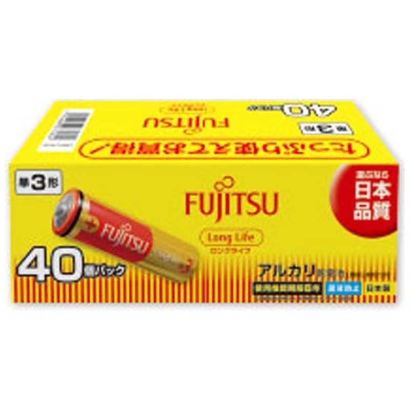 富士通　FUJITSU 富士通　FUJITSU ｢単3形乾電池｣40本 アルカリ乾電池｢ロングライフ｣ LR6FL(40S) LR6FL(40S)