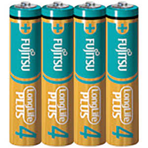富士通 FUJITSU 富士通アルカリ乾電池単4LongLifePlus4個パック LR03LP4S 富士通 FUJITSU 富士通アルカリ乾電池単4LongLifePlus4個パック LR03LP4S