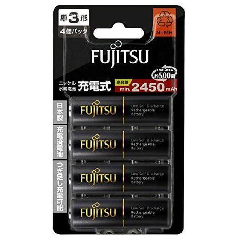 富士通　FUJITSU 富士通　FUJITSU ニッケル水素充電池 2450 単3×4B HR-3UTHC(4B) HR-3UTHC(4B)