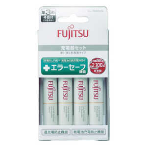 富士通 FUJITSU 充電器 [充電器+充電池 /単3形4本 /単3形?単4形兼用] FCT345FXJSTFX