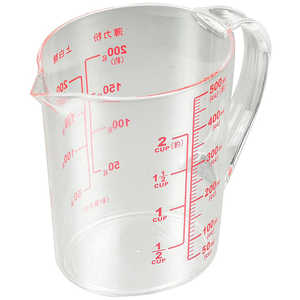 パール金属 シンプルベーシック 耐熱計量カップ500ml C-8939 パール金属 シンプルベーシック 耐熱計量カップ500ml C-8939