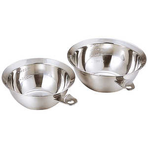 パール金属 ラビング ステンレス製湯せんに最適手付きボール2個組16.5･19cm D-0189