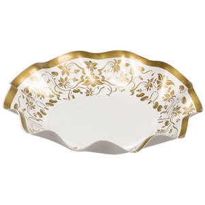 パール金属 リトルリッチ WAVEペーパー浅ボウル17cm 5枚入 D-0303 パール金属 リトルリッチ WAVEペーパー浅ボウル17cm 5枚入 D-0303