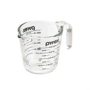 パール金属 PYREX メジャーカップ500ml(ブラック) CP-8656