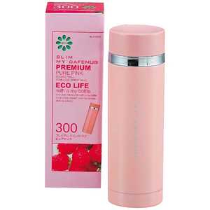 パール金属 ダイレクトボトル 300ml プレミアムマイカフェスリム ピュアピンク H-6930 パール金属 ダイレクトボトル 300ml プレミアムマイカフェスリム ピュアピンク H-6930