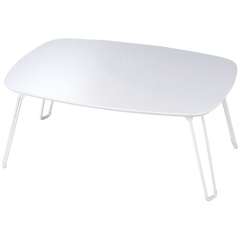 パール金属 パール金属 PUテーブル70×50 ホワイト ホワイト  