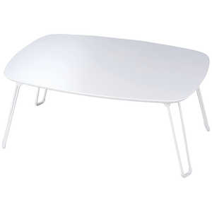 パール金属 PUテーブル70×50 ホワイト ホワイト 