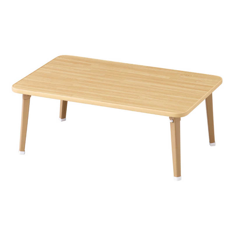 パール金属 パール金属 木目調テーブル75×50(ナチュラル) ナチュラル N7838 N7838