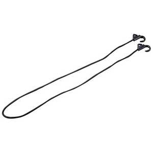 キャプテンスタッグ キャリー用フック付コード150cm(ブラック) M7447