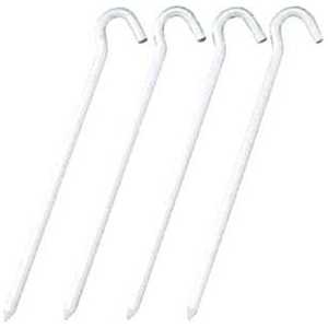 キャプテンスタッグ アルミ丸棒ペグ18cm4本組 M8737