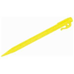 キャプテンスタッグ PC.フックペグ30cm(蛍光イエロー) M9719