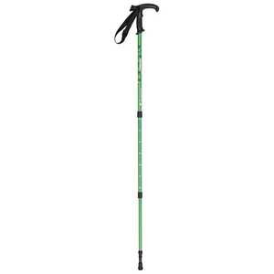 キャプテンスタッグ トレッキングステッキ Tグリップ(3段スライド式) グリーン フラワー M-9854 M9854