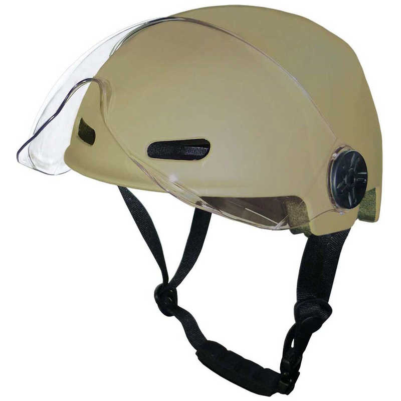 パール金属 パール金属 CSヘルメット Cabeza カベサ シールド付ソフトL(マットベージュ) Y6499 Y6499