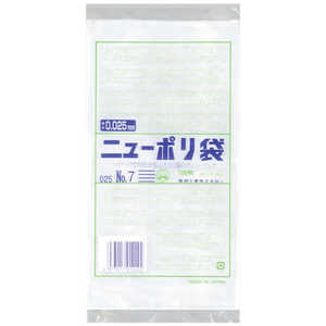 福助工業 福助ニューポリ袋025No7 0447595 福助工業 福助ニューポリ袋025No7 0447595