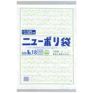 福助工業 福助ニューポリ袋025No18 0447706 福助工業 福助ニューポリ袋025No18 0447706