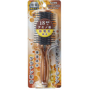 ベス工業 アミノ酸(ケラチン配合)除電ブラシ(小) ベス工業 アミノ酸(ケラチン配合)除電ブラシ(小)