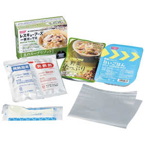 ホリカフーズ ﾚｽｷｭｰﾌｰｽﾞ 一食ﾎﾞｯｸｽ 豆のｽｰﾌﾟﾘｿﾞｯﾄ ﾏﾒﾉｽｰﾌﾟﾘｿﾞｯﾄ